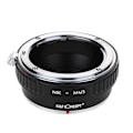 Miniatyrbild 6 av 11: K&F CONCEPT Adapterring för Nikon S / D-objektiv för Micro 4/3 M4/3 DSLR-kamerahus