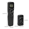 Miniatyrbild 7 av 11: PIXEL T9 Kamera Fjärrkontroll Timer Controller Slutarkabel för Sony A7M3 A72 A7R2 A7S2 A7 A7