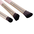 Miniatyrbild 11 av 11: 12-delad sminkborste set rosa puder highlighter nässkugga färg kosmetiska tillbehör