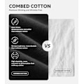 Miniatyrbillede 5 af 6: Herreunderbukser ComfortSoft Fugttransporterende, Åndbare Bomuldsboxer Briefs til Mænd 6-pak Wood White