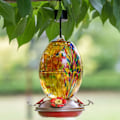Miniatyrbillede 4 af 7: WJ Hummingbird Feeders til udendørs ophængning, blæst glas Hummingbird Feeder, Hummingbird gaver til mor, have baghave indretning, unik