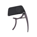 Miniatyrbild 6 av 9: Enhands snabbväxlande capo-stämmare i metall för akustisk elgitarr (kaffe)