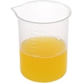 Miniatyrbild 4 av 6: 6-delad mätkopp, köksdedikerad mätkopp, laboratorie Pp graderad bägare 150 ml