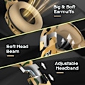 Miniatyrbillede 5 af 7: Gaming Headset til Xbox One, PS4 Headset med Mikrofon, Stereo Surround Sound, Støjreducerende Mikrofon & One-Key Mute, Cool Camo Gami
