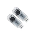 Miniatyrbilde 2 av 5: Egnet for Audi Aodi velkomstlys A4LA5A6L atmosfærisk lys A7A8LQ3Q5Q7 dør laser projeksjonslys (2 pakker)