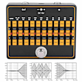 Miniatyrbillede 8 af 11: 10-bånds equalizer effektpedal med kabel til guitar bas tilbehør