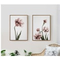 Miniatyrbilde 4 av 7: Wekity Tulip Veggkunst Lerretstrykkplakat, Enkelt Motekunsttegning Dekor for Hjem Stue Soverom Kontor og Barnerom (Sett med 3 Urammet