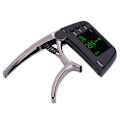 Pikkukuva 2 / 9: Meideal 2-in-1 TCapo20 Capo-viritin LCD-näytöllä kitaralle ja bassolle (musta)
