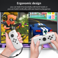 Miniatyrbilde 8 av 8: Bryter/Oled Venstre og Høyre Håndtak To i Én Grip, Joycon Liten Håndtak Avtakbar To Montering (Hvit)