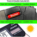Miniatyrbillede 3 af 5: Lommeregner med store knapper, Philley stort LCD-display 14 cifre Desktop Check&Correct elektronisk lommeregner (CT-9240C)