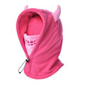 Pikkukuva 2 / 4: Lasten ja teinien talvinen lämmin pyöräilymaski Balaclava-hattu puserohattu lumi- ja tuulihattu Rose Red Monster