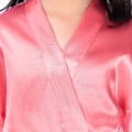 Pikkukuva 5 / 6: Lasten Silk Stain Puhdas Kimono Hääpuku Kimono Takki Yöasu ------ Vesimeloni (Koko 4)