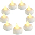 Miniatyrbild 1 av 6: WJ12336 Pack Flammlösa Flytande Ljus, Varmt Vit LED Flimmerande Teeljus i Bulk, Dekoration för Bröllop, Fest, Mittstycke,