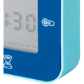 Miniatyrbild 5 av 5: Klocka/Termometer/Alarm/Timer, 4 Funktioner Skrivbordsklocka (Blå)