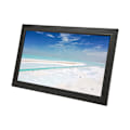 Miniatyrbild 2 av 11: 15,6 tum WiFi digital fotoram IPS HD pekskärm smart moln fotoram stöd 2,4G WIFI automatisk rotera 100‑240V EU-kontakt