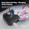 Miniatyrbillede 5 af 5: Yao L1 PRO Mobil Spil Controller Joystick til iPhone (iOS 13.4 eller nyere, til iOS Mobilspil), Gaming Gamepad Kompatibel med PUBG