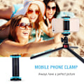 Miniatyrbild 1 av 11: Bärbar flexibel justerbar mobiltelefonplatta kameraklämma för stativ monopod (blå-vertikal)