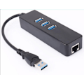 Miniatyrbilde 5 av 5: USB3.0 til RJ45 Gigabit nettverkskort 1000m Gigabit nettverkskort med hub3.0 Gigabit nettverkskort hub-fri stasjon