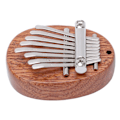 Miniatyrbillede 8 af 11: Mini Tommelfingerklaver Massivt Træ Slidstærkt Bærbart Vidunderlige Lyde Kalimba til Børn