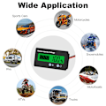 Miniatyrbillede 3 af 5: 12V 24V 36V 48V Blybatteri & Lithium Batteritest LCD Display Batterikapacitetsindikator Batterimonitor