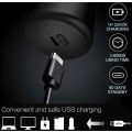 Pikkukuva 7 / 8: Taskukokoinen Pesu-Sähköpartaveitsi, Miesten Sähköinen Kannettava Matkaviilti, USB Nopea Lataus, Vedenkestävä