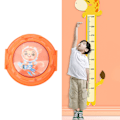 Miniatyrbillede 11 af 11: Touch Højdesprings Tæller Børn Lysende Højde Træner Vertikal Spring Tester Med Stemme Tæller Højde Diagram Orange