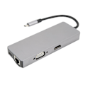 Miniatyrbild 7 av 11: 8 i 1 Typ C till VGA HD Multimedia Interface Hub Adapter PD Snabbladdning USB3.0 Hub