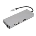 Miniatyrbillede 7 af 11: 8 i 1 Type C til VGA HD Multimedia Interface Hub Adapter PD Hurtigopladning USB3.0 Hub