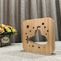 Miniatyrbild 2 av 5: Nattlampa i form av en ubåt i trä, 3D-lampa, kreativ trälampa, enkel dekorativ lampa, 3D-träskärningsmönster, LED-nattlampa för skrivbord