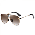 Miniatyrbilde 1 av 7: Klassiske polariserte solbriller for kvinner Trendy firkantede solbriller Shades Glitrende skinnende ramme -UV400-beskyttelse