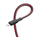 Pikkukuva 2 / 4: hoco. X69 sopiva Apple PD-lataukseen, nylonpunottu datakaapeli, 20W pikalataus, iPhone13 latauskaapeli
