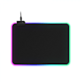 Miniatyrbillede 1 af 5: Spilmusemåtte: Tilpasset Chroma RGB-belysning - Blødt stofmateriale - Afbalanceret kontrol og hastighed - Skridsikker gummibase - Klassisk sort 250*350*4mm