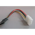 Miniatyrbillede 5 af 5: Seriel optisk drev harddisk SATA strømkabel til D-type 4-pin SATA til IDE computer chassis intern adapter ledning