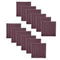 Miniatyrbillede 2 af 11: 12 stk. Lydabsorberende paneler 8 riller trekant akustisk skumlydisoleringsmateriale (violet)