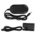 Miniatyrbild 5 av 11: AC-strömadapter DC-koppling LPE6 Full Decoded Dummy-batterikit för Canon 5D2 5D3 5D4 6D 6D2 60D
