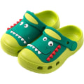 Miniatyrbild 1 av 5: Barn Clogs Pojkar Flickor Sommartofflor Småbarn Strand Dinosaurie Sandaler UK 5.5-13.5 Barn