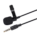 Miniatyrbillede 9 af 11: Clip-on mikrofon til computer, smartphone og tablet (M1 enkelt hoved)