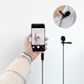 Miniatyrbild 8 av 11: YC VM10 Bärbar Professionell Lavalier Klämma på Mikrofon för Kamera Smartphone