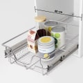 Pikkukuva 1 / 8: Ulosvedettävät langatelineet 2 kpl, hopea, 400 mm