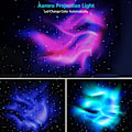 Miniatyrbilde 8 av 8: LED-stjerneprojektor, stjerneprojektor med fjernkontroll, justerbar lysstyrkeprojektor, Aurora-projektor, festdekorasjonsatmosfærelampe