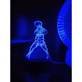 Miniatyrbillede 6 af 6: WJ Kakashi 3D Illusion lampe, 7 farver 3D Illusion Visual natlys med USB-opladning, Anime jule- og fødselsdagsgaver Kakashi