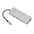 Miniatyrbild 9 av 11: 8 i 1 Typ C till VGA HD Multimedia Interface Hub Adapter PD Snabbladdning USB3.0 Hub