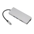 Miniatyrbilde 9 av 11: 8-i-1 Type C til VGA HD multimediegrensesnitt hub-adapter PD hurtiglading USB3.0 hub