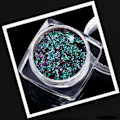 Miniatyrbild 2 av 2: Nagelkonst Krom Pigment Dekorationspulver Manikyr Glitter Spegelpulver #06