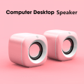 Miniatyrbilde 3 av 6: USB-datamaskin-høyttaler for bærbar PC-subwoofer kablet musikkspiller lydhøyttalere dyp basslyd høyttaler (ikke Bluetooth-høyttaler)