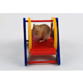 Miniatyrbillede 7 af 7: Regnbue Hamsterhus Tunnel Vippe Gynge Stige Platform Legetøj til Bur Motion til Små Kæledyr Dværg Rotte Mus Gerbil Chinchilla Marsvin
