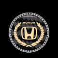 Pikkukuva 1 / 5: Kaksipakkaus Auton Moottorin Käynnistys- ja Sammutuspainikkeen Tarra Tarra Push Start Sytytyspainike (Honda)