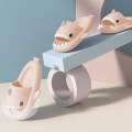Miniatyrbillede 6 af 6: WJ sjove hajsandaler til badekar, brusebad, skridsikre udendørs parsandaler til mænd og kvinder pink (2-Pink) 24.5~26.0 cm
