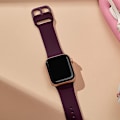 Pikkukuva 2 / 4: Apple Watch -hihnan pehmeä silikoninen urheiluranneke, korvaava hihna, sopii kaikille Iwatch-malleille (Viininpunainen 38/40/41mm)