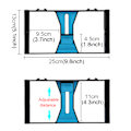 Miniatyrbild 8 av 11: PULUZ Smartphone Video Rig + LED Studio Light + Videomikrofon + Mini Tripod Set